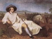 Goethe in the Roman Campagna TISCHBEIN, Johann Heinrich Wilhelm